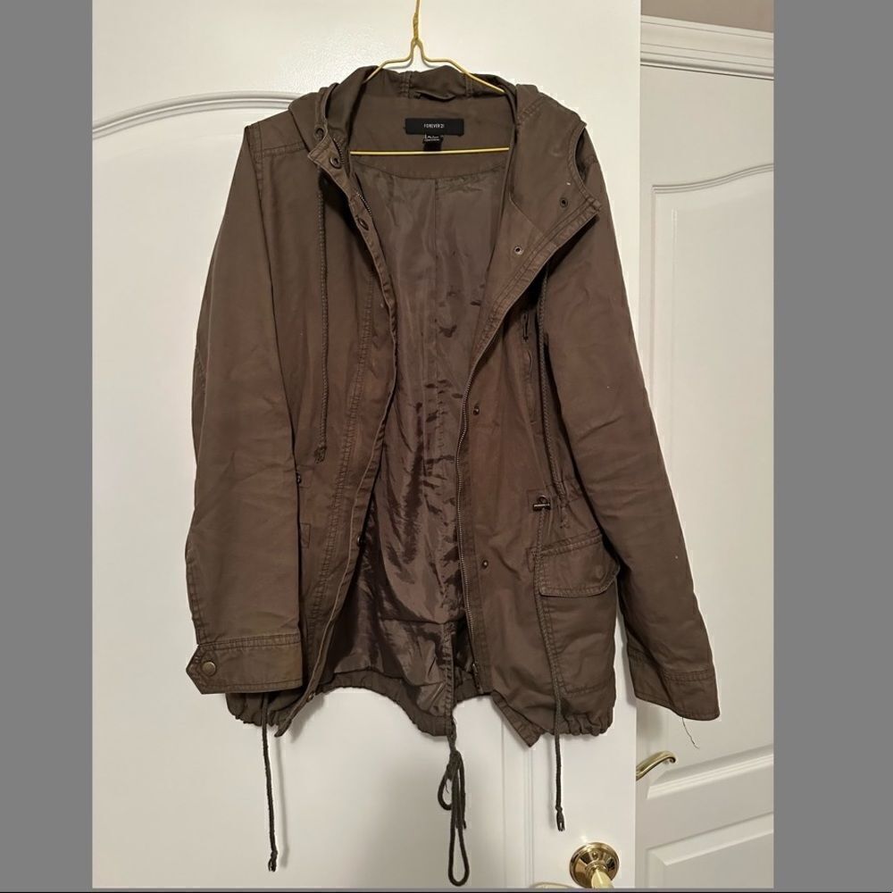 Hooded Jacket - Forever 21